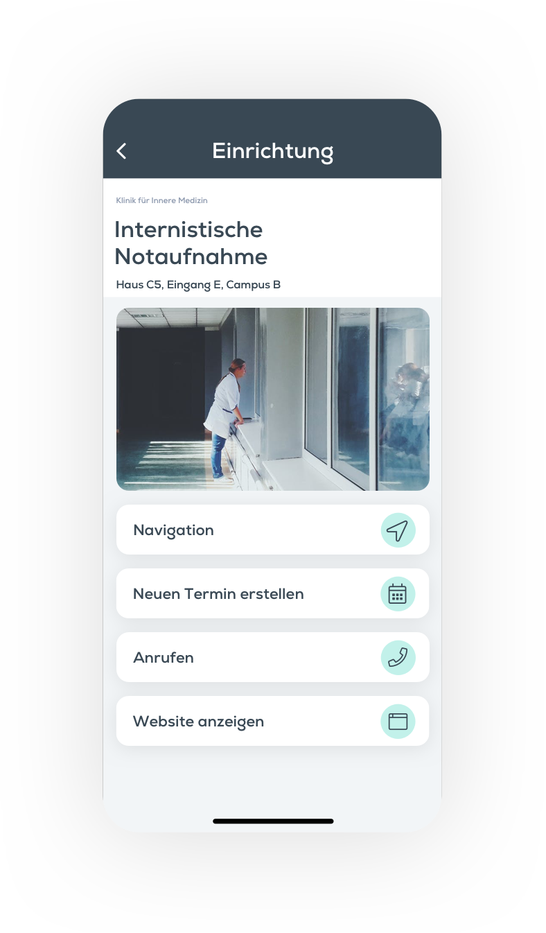 Krankenhaus-App, Klinik App, Neuigkeit, Veranstaltung